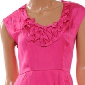 BCBG MAXAZRIA  Twisted biased neck Begonia Dress